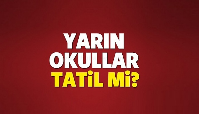 Nevşehir'de yarın (18 Mart) okullar tatil mi?