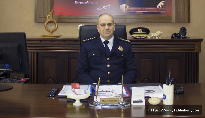 Nevşehir İl Emniyet Müdürü Artunay; "Başımız sağolsun"