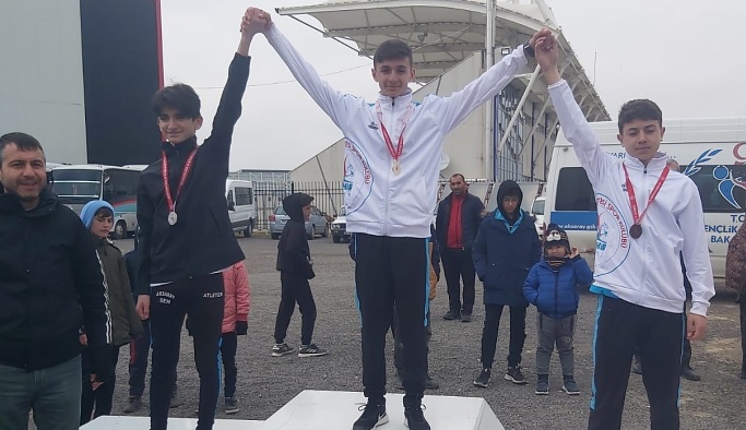 Nevşehirli atlet Yağız Pala ve Melike Ertaş'tan büyük başarı
