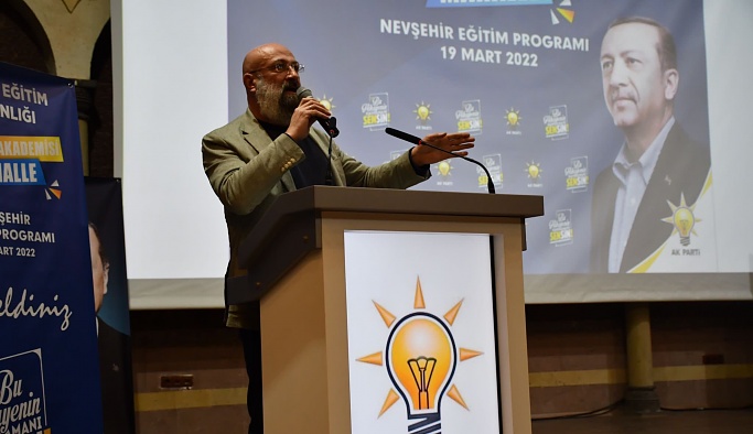 Nevşehir'de coşkulu Teşkilat Akademisi Mahalle Eğitim Programı