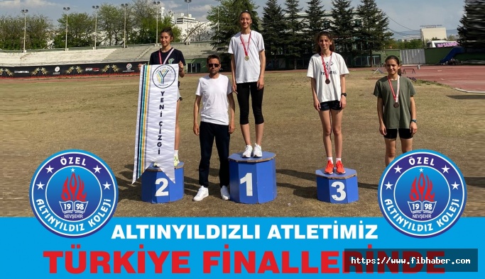 Altınyıldızlı Atletimiz Türkiye Finallerinde 