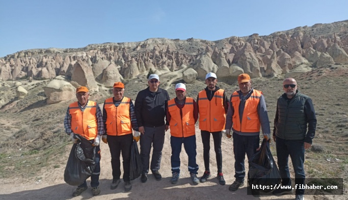 Kapadokya'nın vadileri temizleniyor