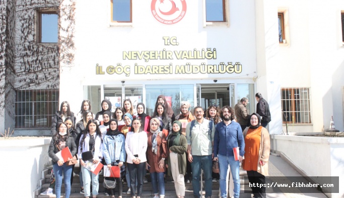 Kozaklı MYO Sosyal Hizmet Programından Nevşehir Valiliği İl Göç İdaresi Müdürlüğü’ne Teknik Gezi