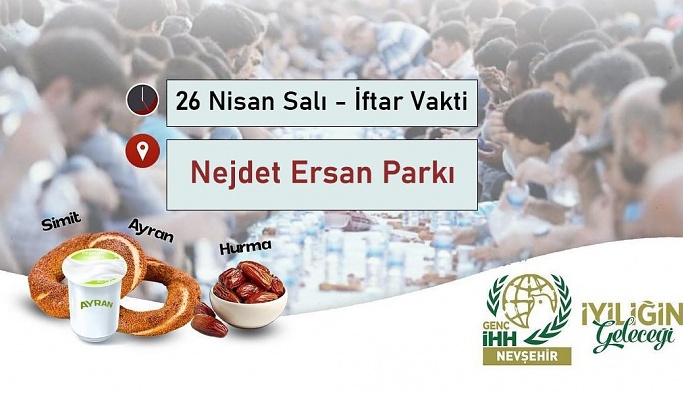 Nevşehir'de "Ümmet İftarı" Programı Düzenlenecek