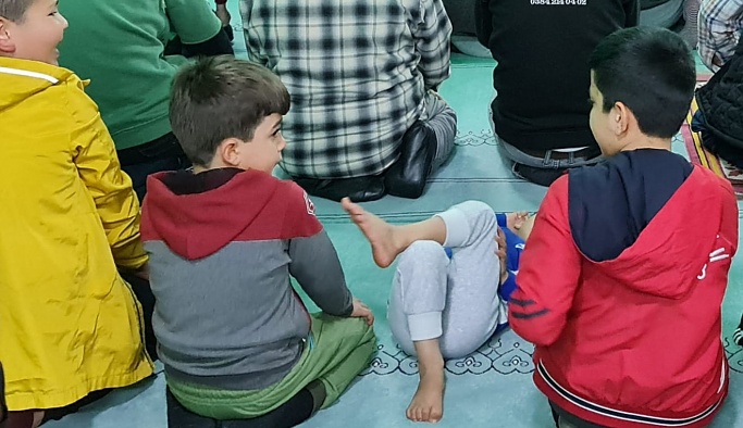 Nevşehir'deki bu camide çocukların dokunulmazlığı var