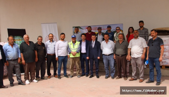 Nevşehir'de 180 çiftçiye sertifikalı yerli kuru fasulye tohumu dağıtıldı