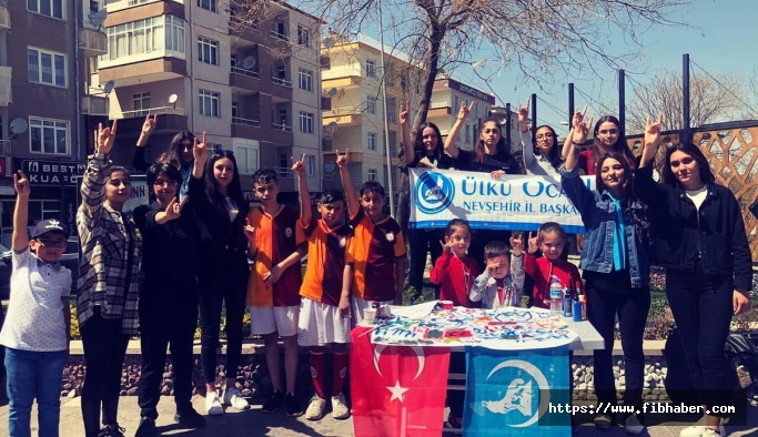 Nevşehir'de Ülkücülerin 23 Nisan mesaisi