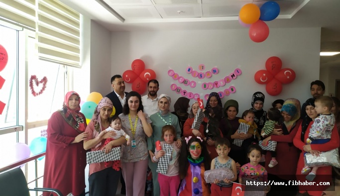 Nevşehir Devlet Hastanesi Çocuk Servisinde 23 Nisan