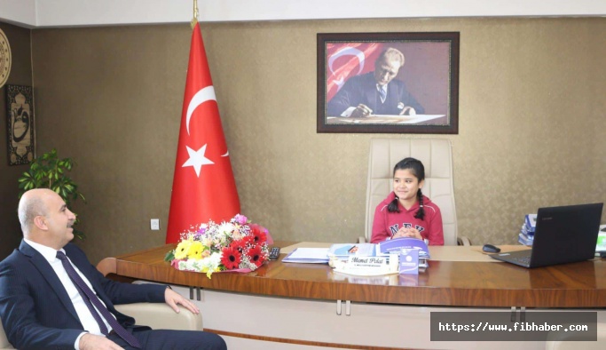  Nevşehir İl Millî Eğitim Müdürü Memet Polat ilk kez makamını devretti