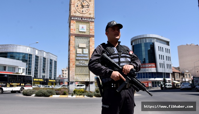 Nevşehir polisinden 'Huzur' uygulaması! Kuş uçurtulmadı