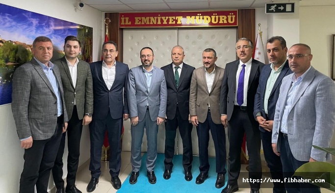 AK Parti Heyetinden Nevşehir Emniyet Müdürü Loğoğlu’na Ziyaret