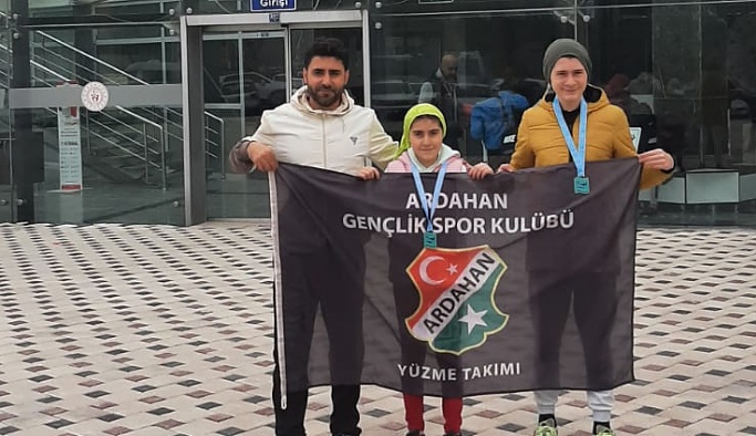Ardahan Gençlik Ve Spor Kulübü sporcusu Kayseri’den madalya ile döndü