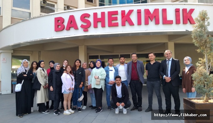 Hacıbektaş Teknik Bilimler MYO’dan Nevşehir Devlet Hastanesine Teknik Gezi