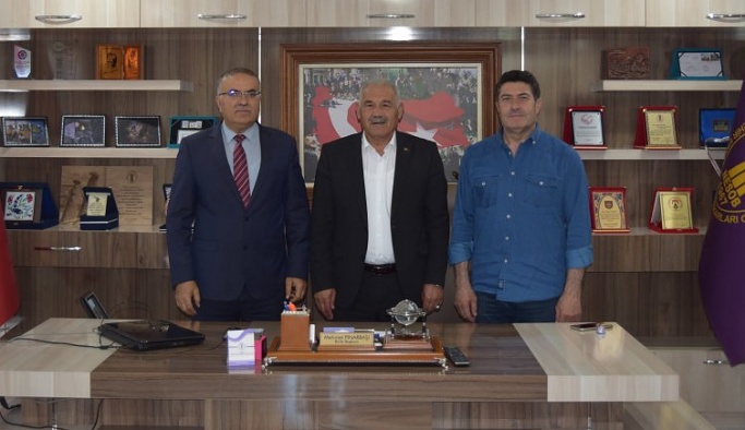 NEVESOB Başkanı Pınarbaşı'ya Hayırlı Olsun Ziyaretleri Başladı