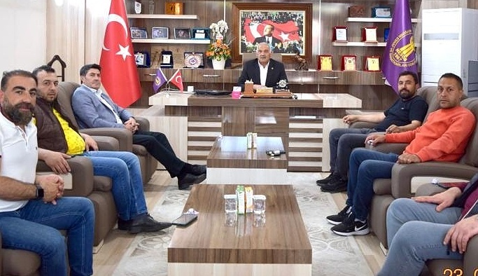 Nevşehir Birlik Başkanı Pınarbaşı’na hayırlı olsun ziyaretleri sürüyor