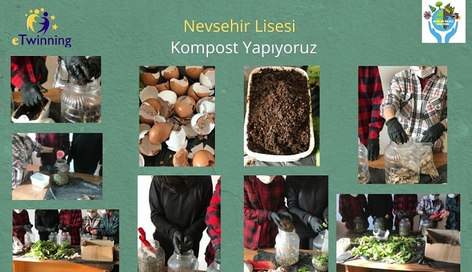 Nevşehir Lisesi Öğrencilerinden “Haydi Hep Birlikte Daha Yeşile” Projesi
