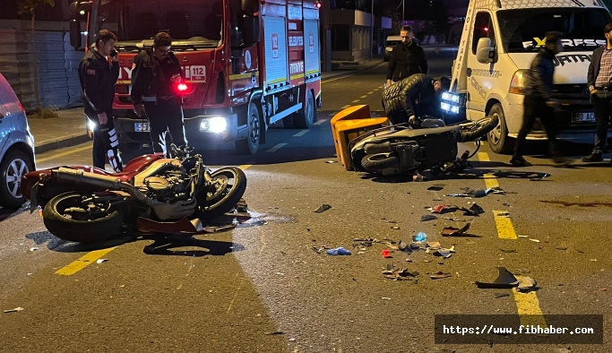 Nevşehir'de korkunç kaza! İki motosiklet kafa kafaya çarpıştı