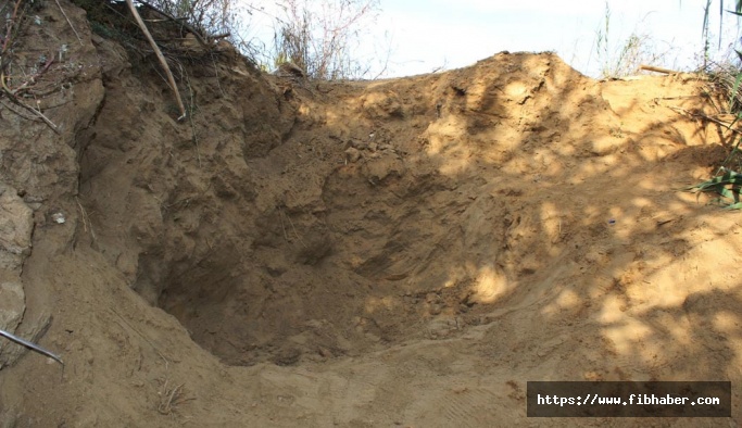 Nevşehir'de korkunç olay: Toprağa gömülü erkek cesedi bulundu