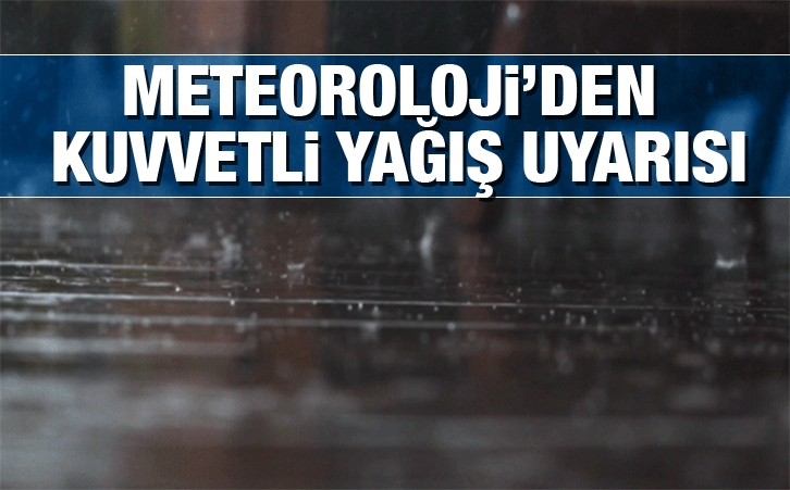 Nevşehir için kuvvetli gök gürültülü sağanak yağış uyarısı!