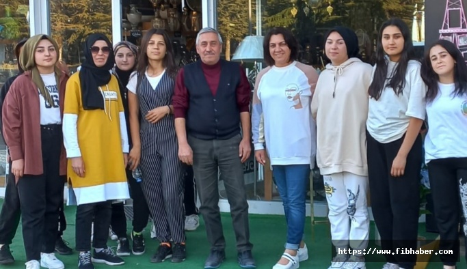 Nevşehir Nene Hatun Mesleki ve Teknik Lisesi'nden Muhtar Yüncü'ye Ziyaret
