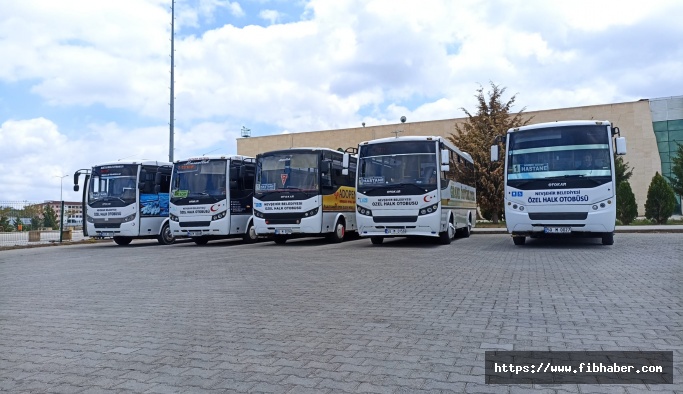 Nevşehir'de Özel Halk Otobüsleri Yenileniyor
