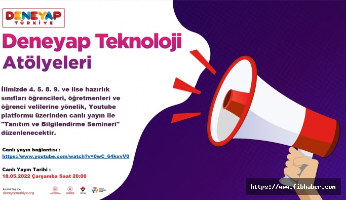 Nevşehir’de kurulacak 'Deneyap Teknoloji Atölyesi' tanıtım semineri