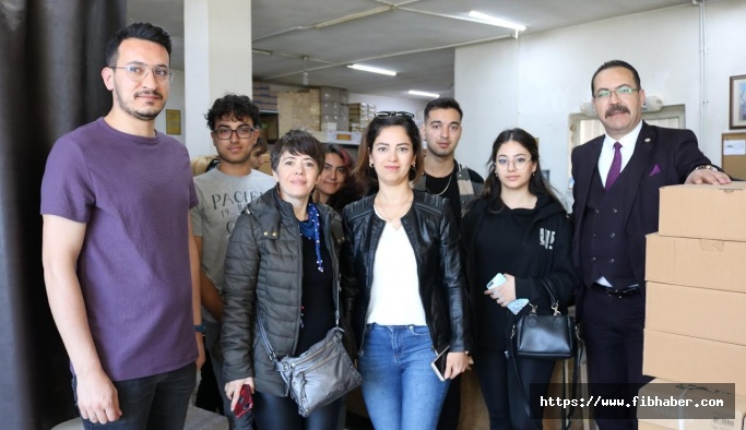 NEVÜ MYO Tasarım Bölümü Öğrencilerinden Simtel Ofset’e Teknik Gezi