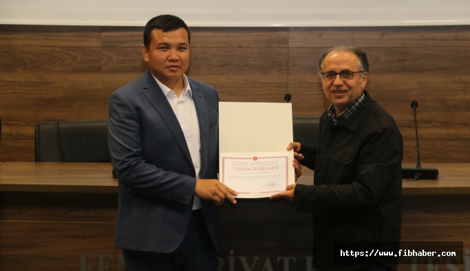 NEVÜ’de: "Kazakistan’da Turizm” Konulu Konferans Düzenlendi