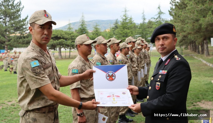 Azerbaycan, Kazakistan ve Kırgızistanlı askerlere Nevşehir'de eğitim