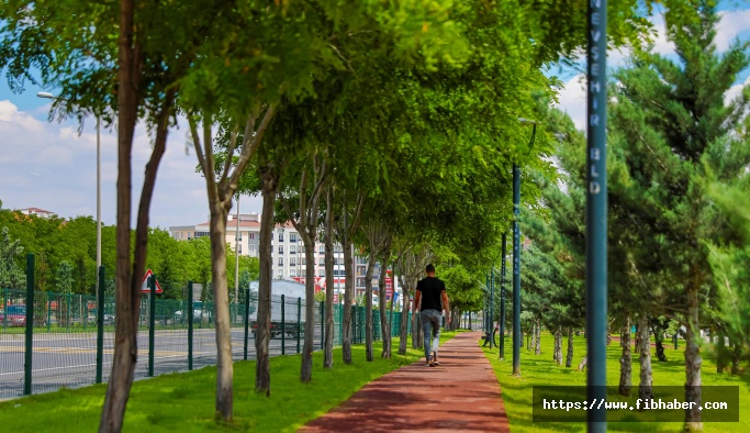 Cevher Dudayev Mahallesi’ndeki Yeni Yürüyüş Yolu ve Parka Tam Not