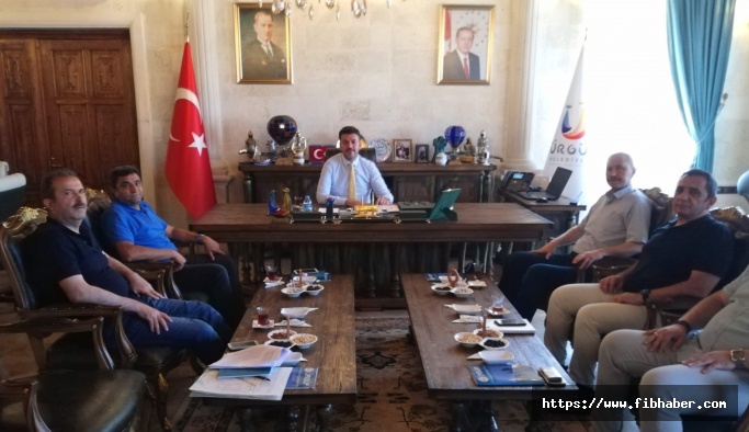 DSİ 12'nci Bölge Müdürü Bal'dan, Ürgüp Belediye Başkanı Aktürk'e Ziyaret