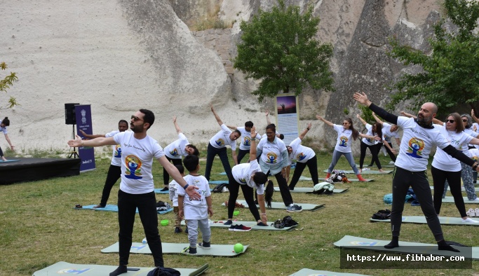 Dünya Yoga Günü Etkinliğinin Kapanışına Göreme Ev Sahipliği Yaptı