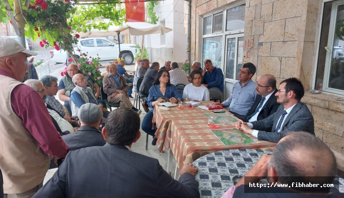 Kapadokya Alan Başkanlığı Bahçeli köyünde toplantı düzenledi