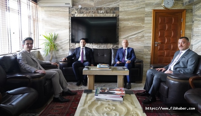 Nevşehir Adalet Komisyon Başkanı ve Emniyet Müdürü'nden Maraşlı'ya Ziyaret