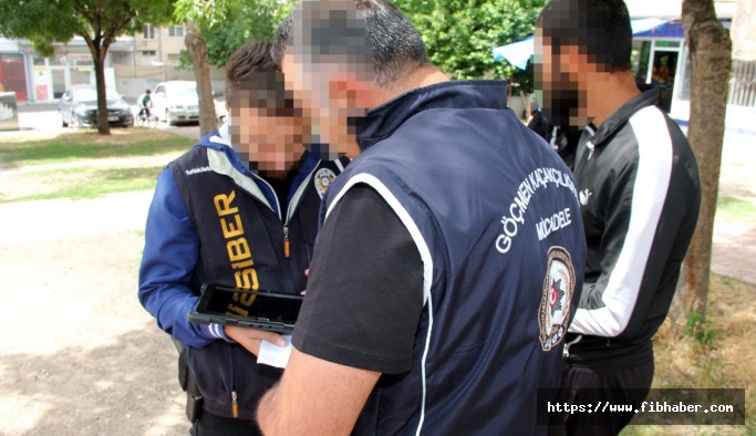 Nevşehir'de 'Düzensiz Göç ile Mücadeleye Yönelik Huzur' uygulaması