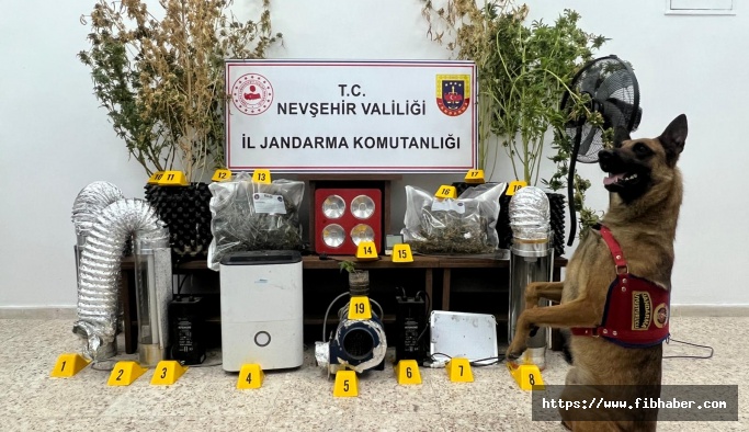 Nevşehir Jandarmadan Ürgüp'te uyuşturucu operasyonu: 3 gözaltı