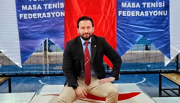 Nevşehirli masa tenisi hakemi Hakan Ferli Akdeniz Oyunları'nda...
