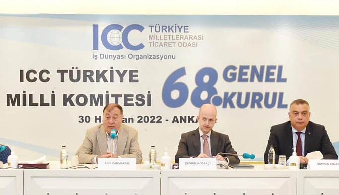 Parmaksız, ICC Türkiye Milli Komitesi Genel Kurulu’nda Divan Başkanı
