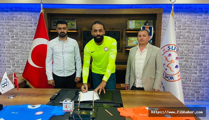 Suvermez Kapadokyaspor'un yeni transferi Suriyeli kaleci…