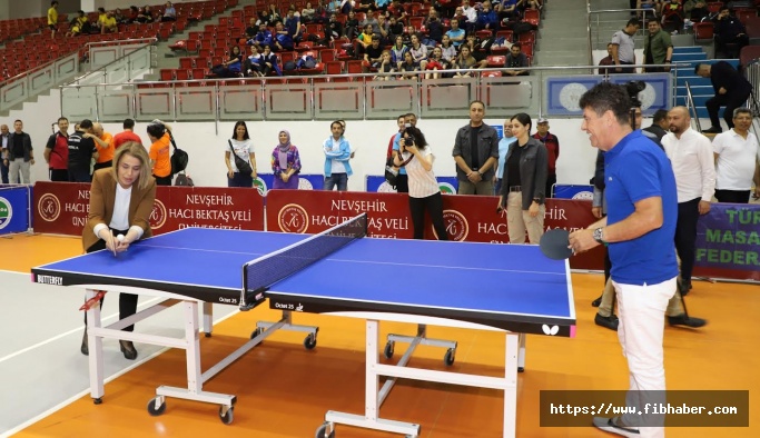 Türkiye Masa Tenisi Terfi Ligi Müsabakaları Nevşehir’de Başladı