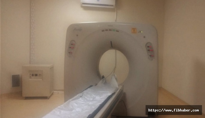 Ürgüp Devlet Hastanesi Bilgisayarlı Tomografi cihazına kavuştu