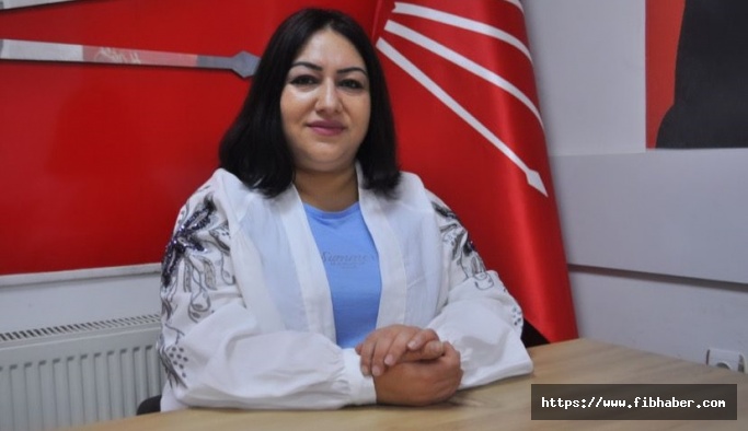 CHP Nevşehir Kadın Kolları Başkanı Topraktepe'den Basın Açıklaması