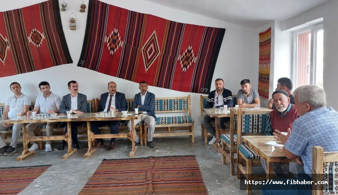 Kapadokya Alan Başkanlığı Aktepe köyünde toplantı düzenledi