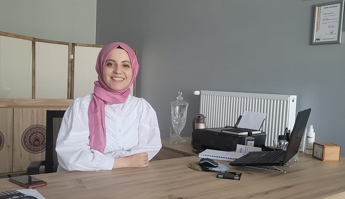 Nevşehir'de Diyetisyen Mahsima Havva Baran'ın kliniği açıldı