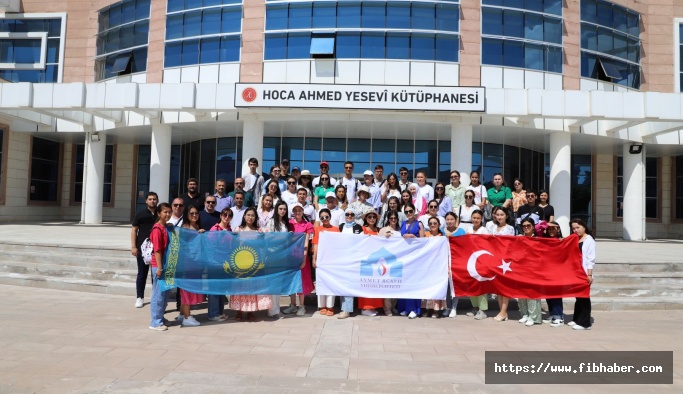 Ahmet Yesevi Üniversitesi Öğrenci ve Akademisyenleri NEVÜ’de