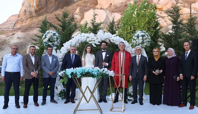 Ankara Milli Eğitim Müdürü Fatsa Nevşehir'de oğlunu evlendirdi