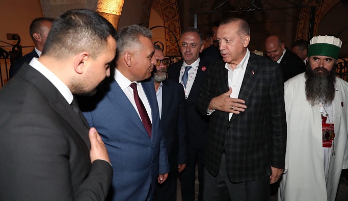Başkan Kaya'dan Erdoğan'a teşekkür
