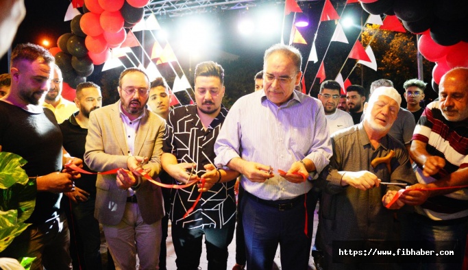Nevşehir Tarzım Erkek Kuaförü'nde Çocuk Salonu törenle hizmete açıldı