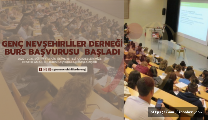 Ankara’yı kazanan Nevşehirli öğrenciler için burs başvuruları başladı