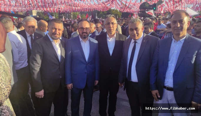 Bahçeli'nin Kayseri Mitingine Nevşehir AK Parti Tam Kadro Katıldı